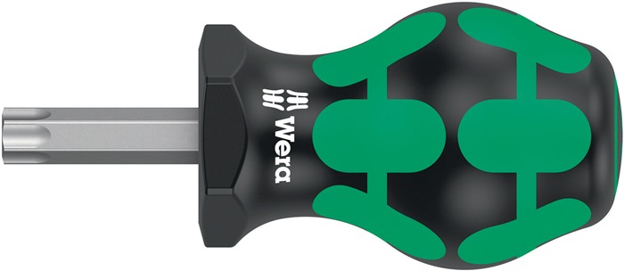 Schraubendreher 367 TORX® Stubby Gr.T 40 Klingen-L.25mm 2K-Griff Rundkl.WERA