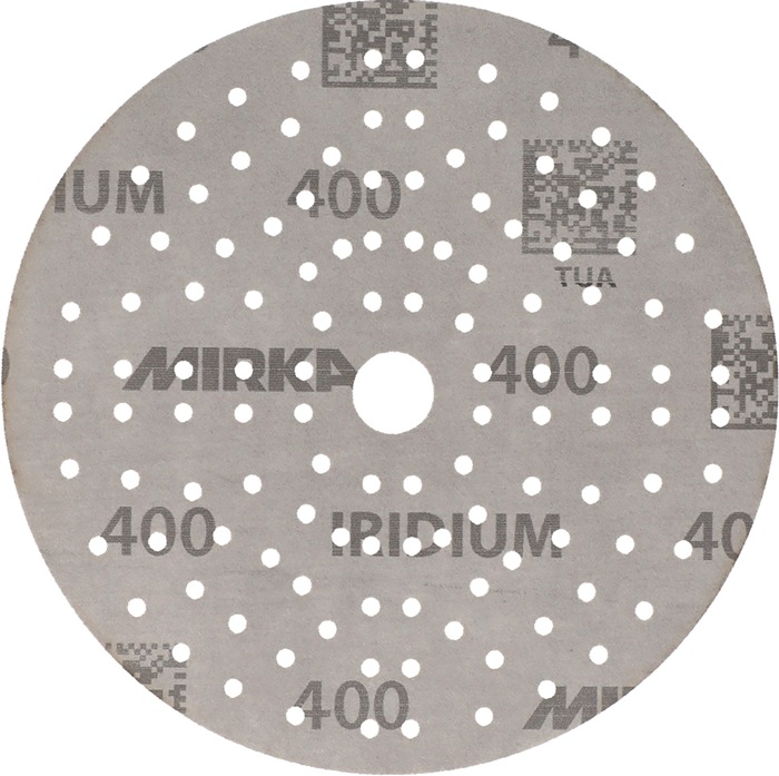 Haftschleifscheibe IRIDIUM Grip 121L 150mm K.400 f.HO/Metall/Lack/Ku.