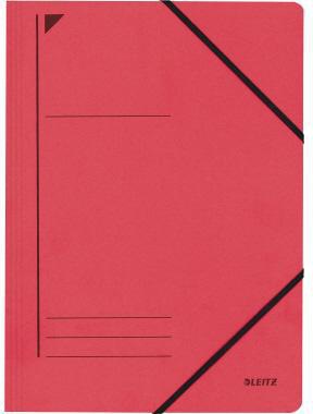 Leitz Eckspanner 39800025 DIN A4 250Blatt Karton rot