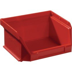 Sichtlagerkasten L85/65xB100xH50mm PE rot TECWERK