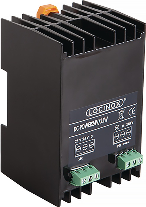 Zugangs-Stromversorgung 25 W 230 V/24 V/25V DC Geh.Alu.