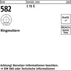 Ringmutter DIN 582 M33 C 15 E 1 Stück