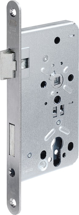 Behörden-Einsteckschloss 0615 PZW 20/60/72/8mm DIN L VA rd Kl 5 BKS