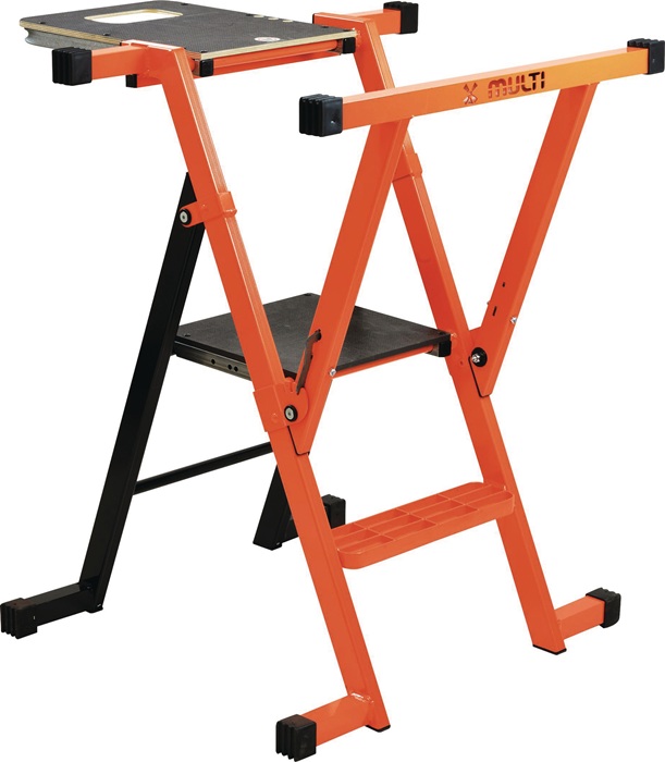 Trittleiter MULTI-X Stufen 2 Plattform-H.470mm MONDELIN