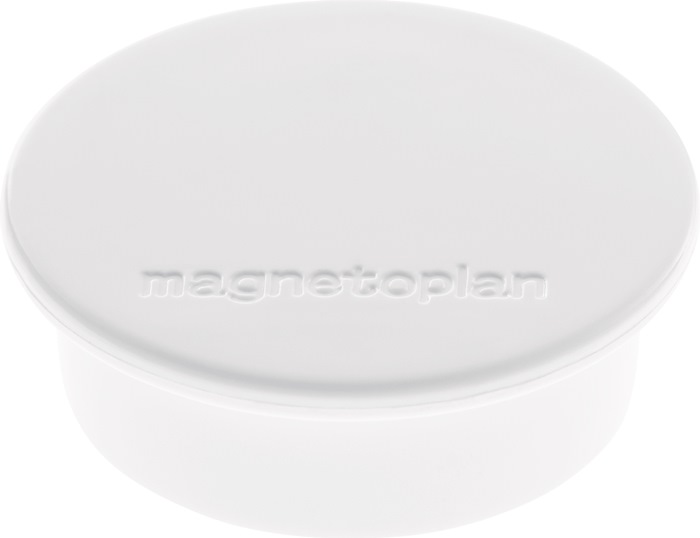 Magnet Premium D.40mm weiß MAGNETOPLAN