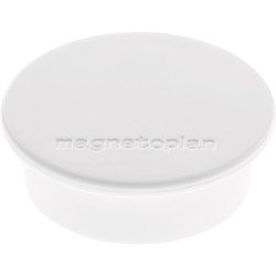Magnet Premium D.40mm weiß MAGNETOPLAN