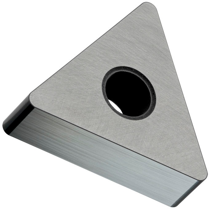 Drehwendeschneidplatte ISO TNGA 160408 T01020:TC100 D. 3,81mm Schwarzgrau PRAMET