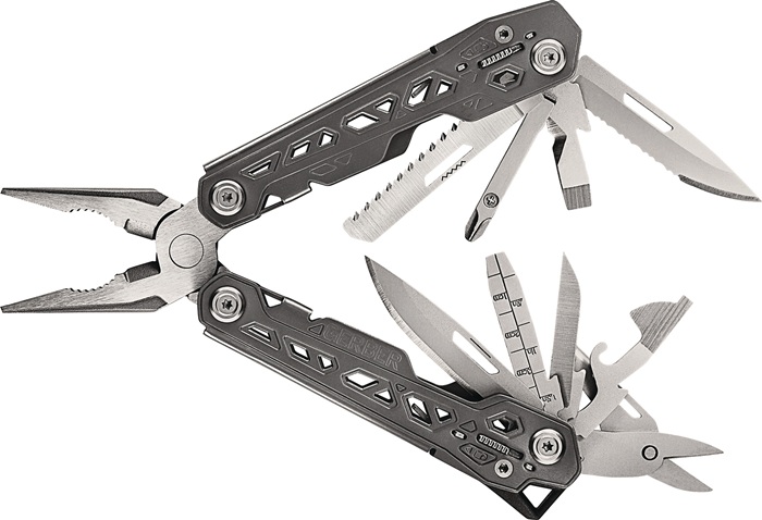 Multi-Tool m.Clip TRUSS L.geschl.108mm Klingen-L.57mm VA GERBER