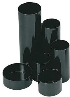 WEDO Stifteköcher Junior 245257201 6Fächer Kunststoff schwarz