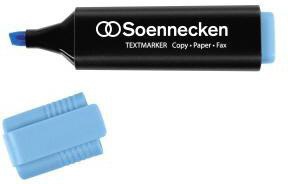 Soennecken Textmarker 3397 2-5mm Keilspitze blau
