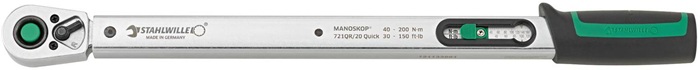 Drehmomentschlüssel 721QR/Quick 1/2 Zoll 40-200 Nm STAHLWILLE