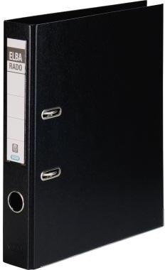 ELBA Ordner ELBAradoplast 100022624 DIN A4 50mm PVC schwarz