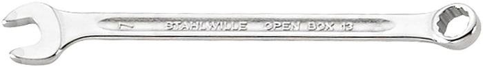 Ringmaulschlüssel OPEN BOX 13 SW 7mm L.110mm Form A CR-A-STA STAHLWILLE