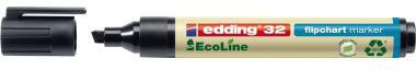 edding Flipchartmarker 32 EcoLine 4-32001 1-5mm Keilspitze schwarz