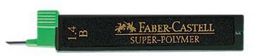 Faber-Castell Feinmine SUPER POLYMER 121411 B 6 St./Pack.