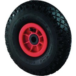 Luftrad D.400mm Trgf.160kg Ersatzrad Rillenprofil Rollenlager BS ROLLEN