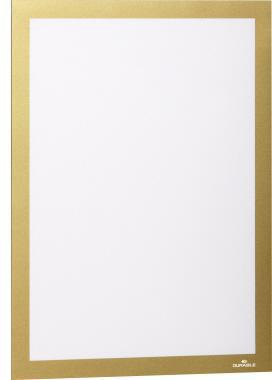 DURABLE Magnetrahmen DURAFRAME 487230 DIN A4 gold 2 St./Pack.