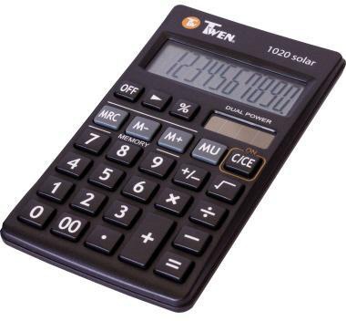 TWEN Taschenrechner TW 1020 584 schwarz
