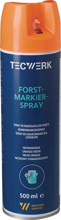 Forstmarkierspray neonorange 500ml Spraydose TECWERK