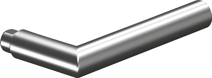 Feuerschutzdrückerlochteil 8906 ALU FS 9mm Alu.F1 ger.4-KT.9mm OGRO