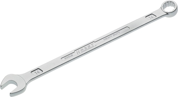 Ringmaulschlüssel 600 LG SW 14mm L.255mm ext.lang Spezialstahl HAZET