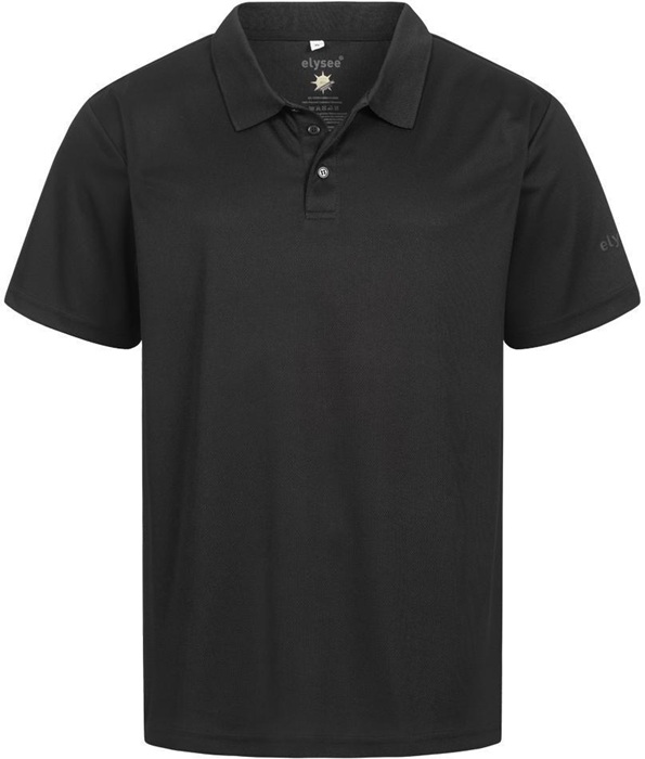 Herrenpoloshirt TINEO Gr.S schwarz ELYSEE