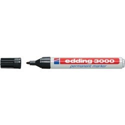 Permanentmarker 3300 schwarz Strich-B.1-5mm Keilspitze EDDING