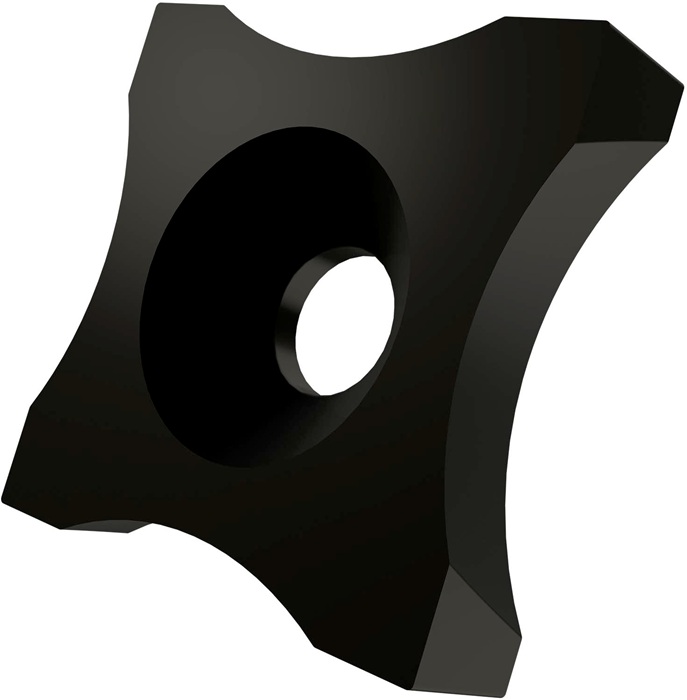 Scarfing-Schneideinsatz ISO SPUB 19-R12:T9335 Radius 12mm MT-CVD beschichtet