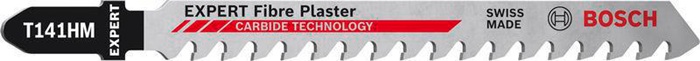 Stichsägeblatt Fiber Plaster T 141 HM Gesamt-L.100mm Zahnt.4,3mm 3 St./Karte