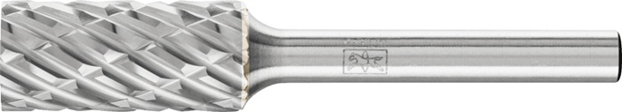 Frässtift ZYA D.12mm Kopf-L.25mm Schaft-D.6mm HM Verz.STEEL PFERD