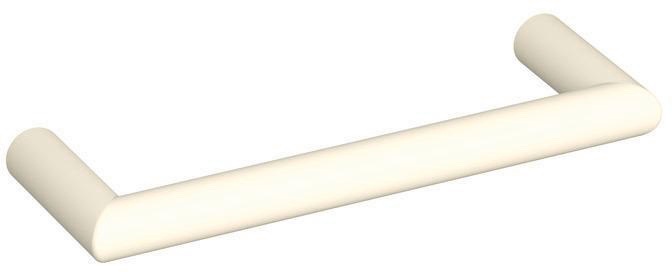 Möbelgriff 562.10B96 PA 99 reinweiß ma 96mm D.10mm HEWI