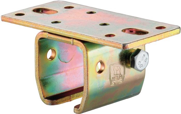 Deckenmuffe 302 f.Pro 300 verzinkt,gelb Dm.HELM