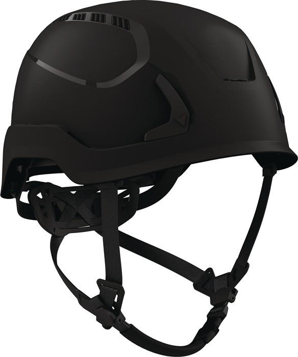 Kletterhelm empor schwarz Helmschale:ABS EN 397-Typ 2 VOSS