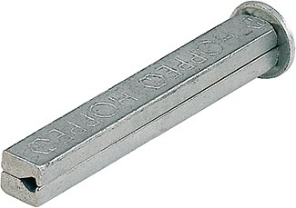VK I-Profilstift 4-KT.8x60mm Fe verz.geteilt HOPPE