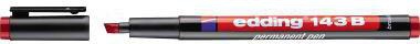 edding Folienschreiber 143 B 4-143002 1-3mm permanent rot