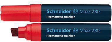 Schneider Permanentmarker Maxx 280 128002 4+12mm rot
