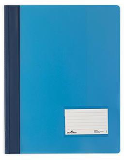 DURABLE Schnellhefter DURALUX 268006 DIN A4 Hartfolie blau