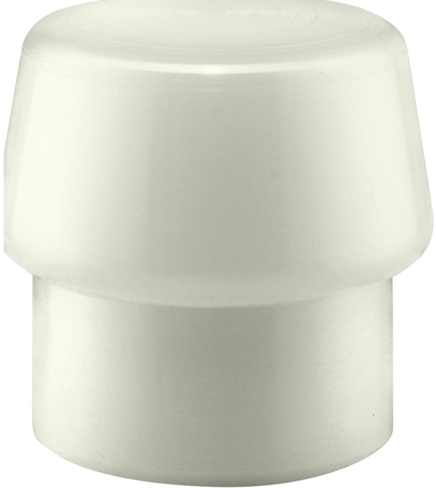 Schonhammerkopf SIMPLEX Kopf-Ø 40mm Nyl.weiß hart HALDER