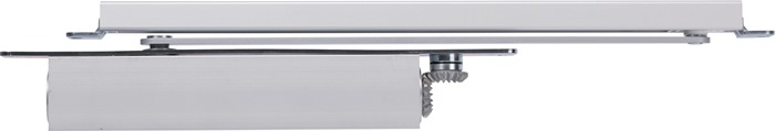 Gleitschienentürschließerset DC 860/ G 892 silber EN 1-5 Flügelmontage