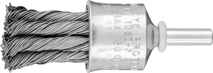 Pinselbürste PBG ST D.23mm Schaft Drahtstärke 0,5mm STA 0,5mm 10 St.