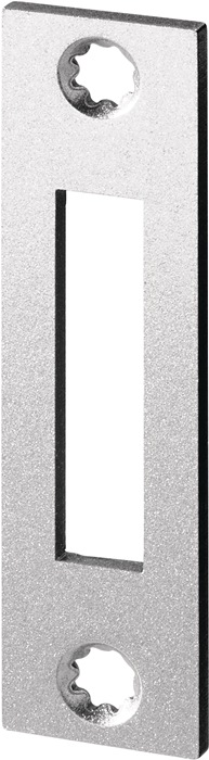 Flachschließbl.S412 silber ktg.Stulp-B.24mm BKS