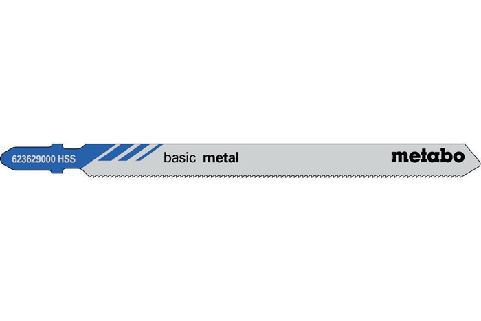 Stichsägeblätter classic Nutz-L.106mm Zahnteilung1,2mm HSS gefr. gewellt 5 St.