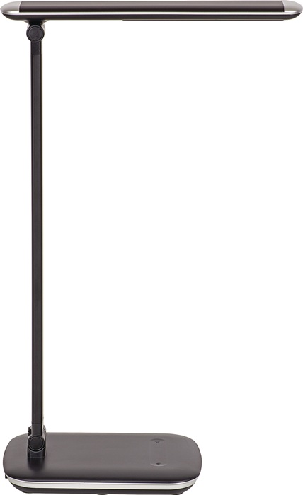Schreibtischleuchte Alu./Ku.schwarz H.425mm m.Standfuß LED MAUL