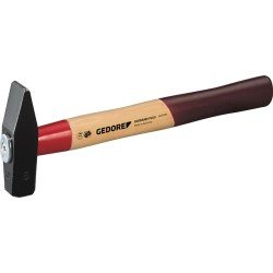 Schlosserhammer Rotband-Plus 2000g Stiel-L.400mm Hickory m.Stahlschutzhülse