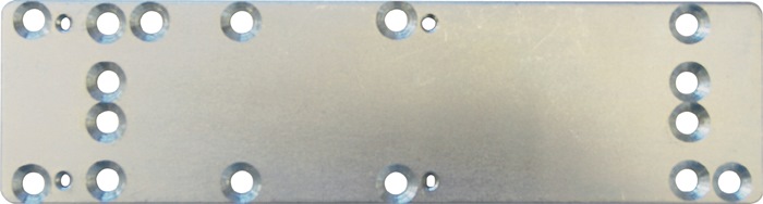 Montageplatte A124 f.DC500/DC700 verz.ASSA-ABLOY