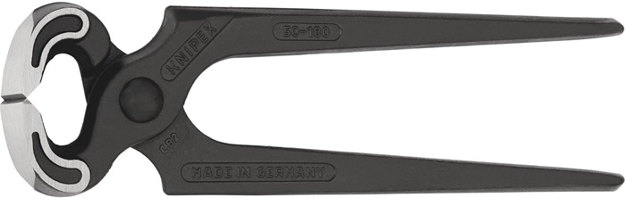 Kneifzange Gesamt-L.180mm Zange schwarz atram.KNIPEX