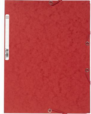 Exacompta Eckspanner Nature Future 55505E DIN A4 400g Karton rot
