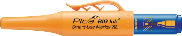 Permanentmarker BIG INK SMART-USE-MARKER XL blau Strich-B.2-4mm Rundspitze