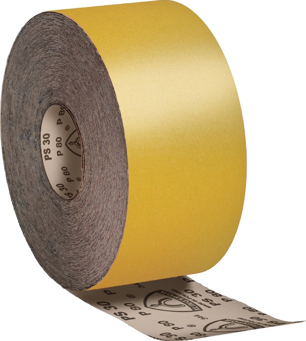 Schleifpapierrolle PS 30 D 115mm K.120 f.Lack/Farbe/Spachtel Korund KLINGSPOR