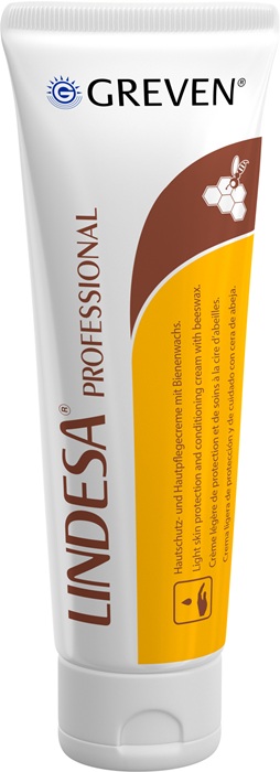 Hautschutz-/pflegecreme LINDESA®PROFESSIONAL 100ml zieht schnell ein,silikonfrei